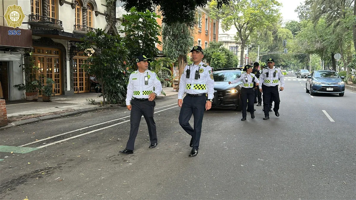 Las calles y entradas y salida de la CDMX estarán bajo resguardo / FB: @PoliciaCDMX