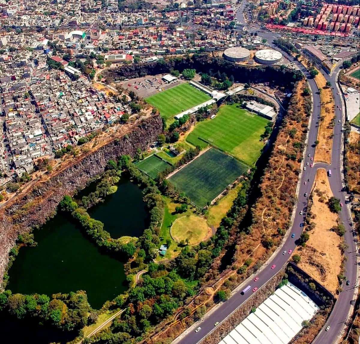 En la parte de La Cantera, fue donde se hallaron objetos extraños / Redes Sociales
