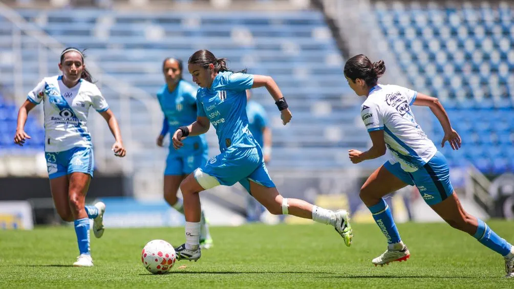 Imágenes del Puebla vs Rayadas en la Liga MX Femenil | MEXSPORT