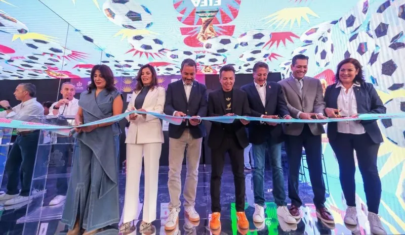 Inauguración del Pabellón El Alma del Mundial