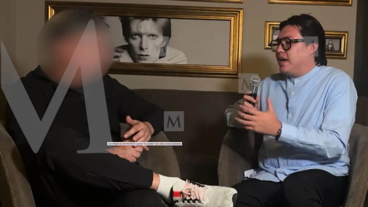 Lord Pádel ofreció una entrevista para contar su versión de los hechos / Redes Sociales