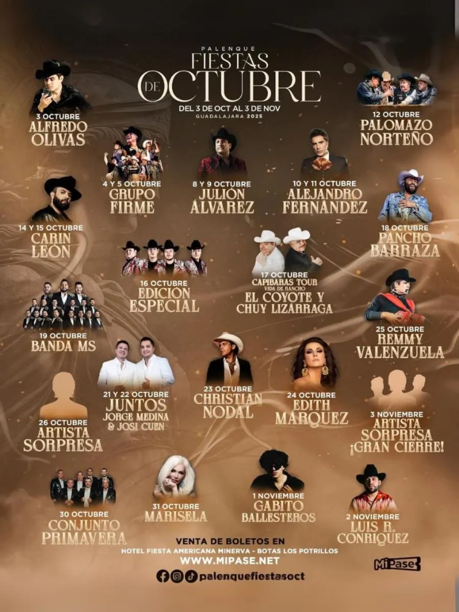Las fiestas comenzarán del 3 de octubre al 3 de noviembre / Especial