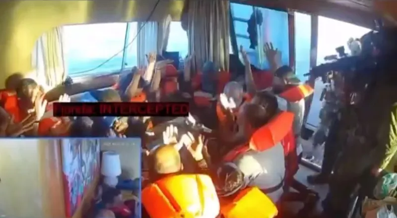 Los barcos de ayuda a Gaza fueron interceptados por el ejército de Israel / Redes Sociales