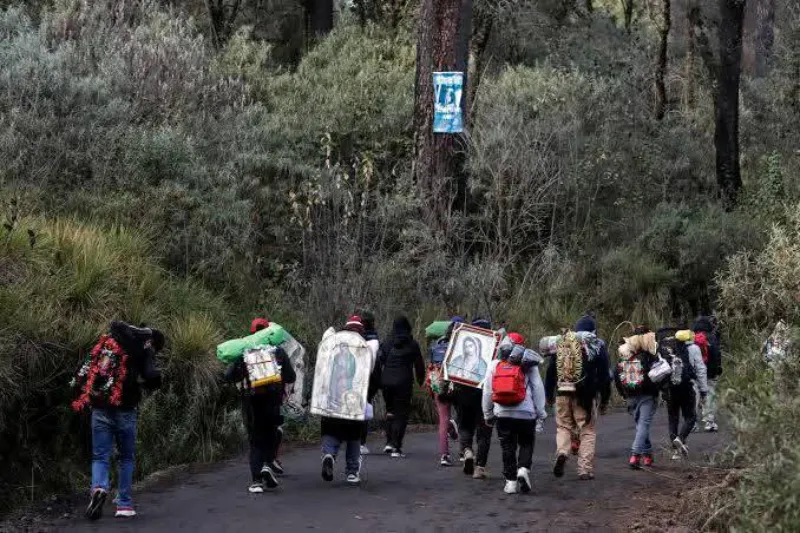Es el 11 de diciembre cuando más feligreses llegan / Redes Sociales