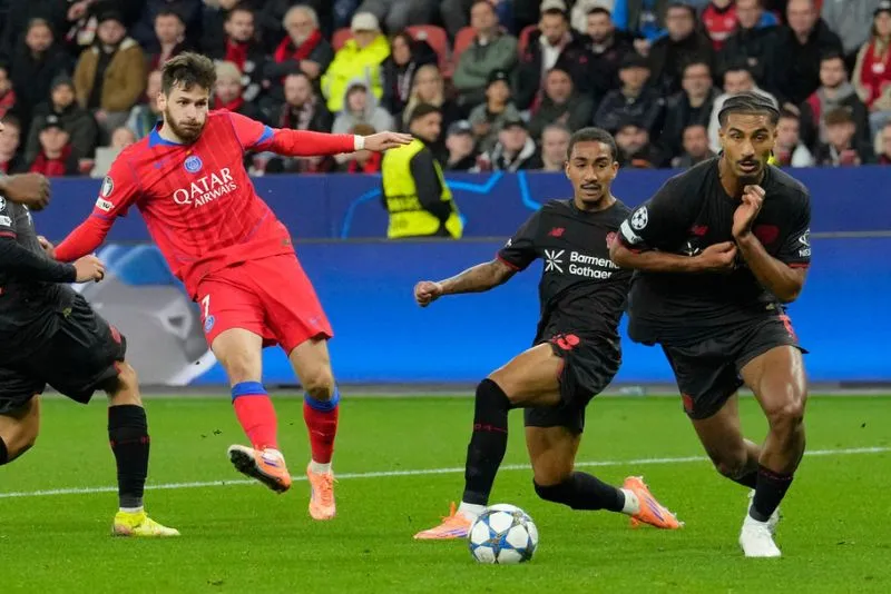 PSG goleó al Leverkusen | AP