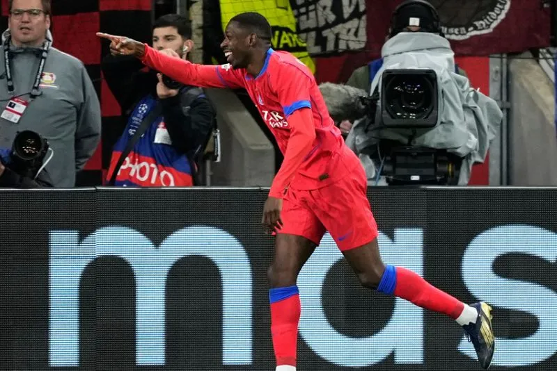 PSG goleó al Leverkusen | AP