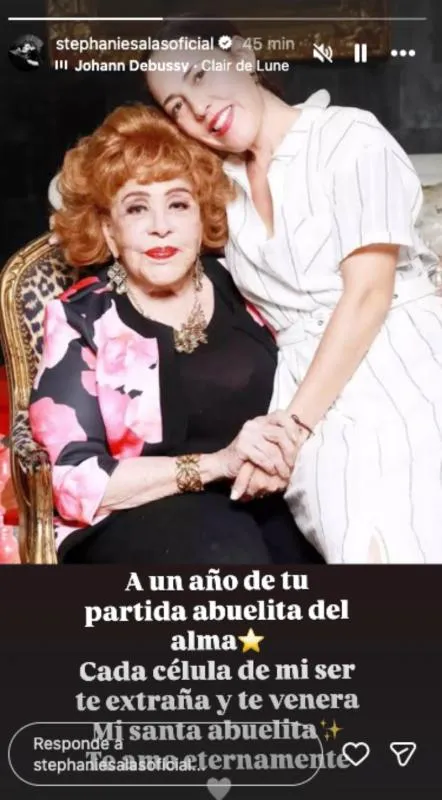 Stephanie Salas expuso lo mucho que extraña a la actriz / Especial