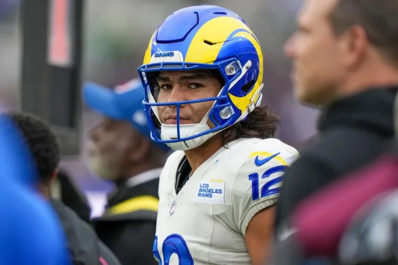 Puca Nacua se pierde el juego en Londres por una lesión en el tobillo | AP