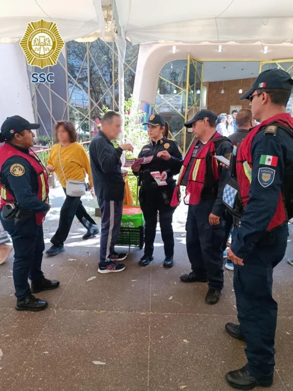 Se pide a la gente levantar sus denuncias en caso de ser necesario / FB: @PoliciaCDMX