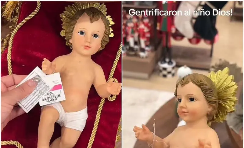 La figura era rubia, con rasgos caucásicos, y costaba 1,109 pesos/TikTok