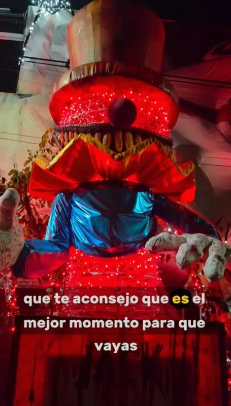 La llamada Casa de Buenavista cada año cambia de temática / Redes Sociales