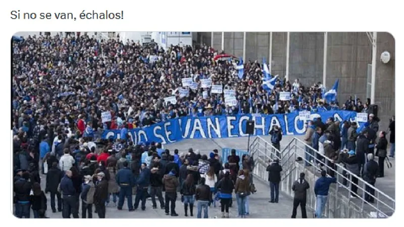 Tuvieron sus protestas