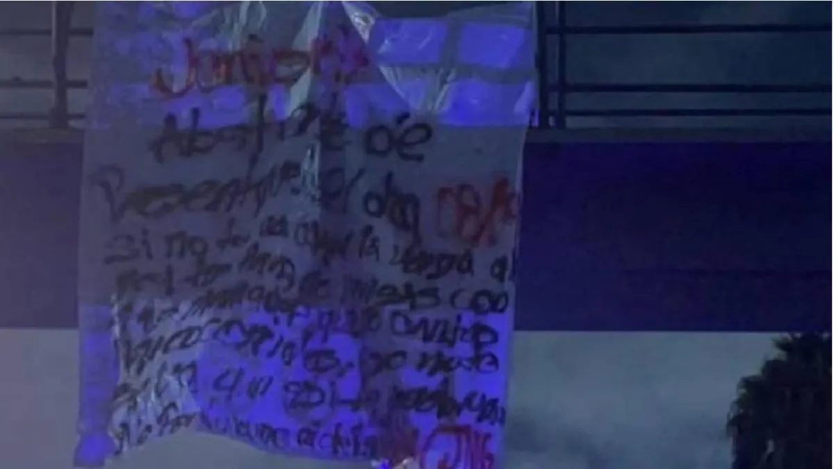 Junior H, las amenazas se hicieron visibles en Tijuana. / RS