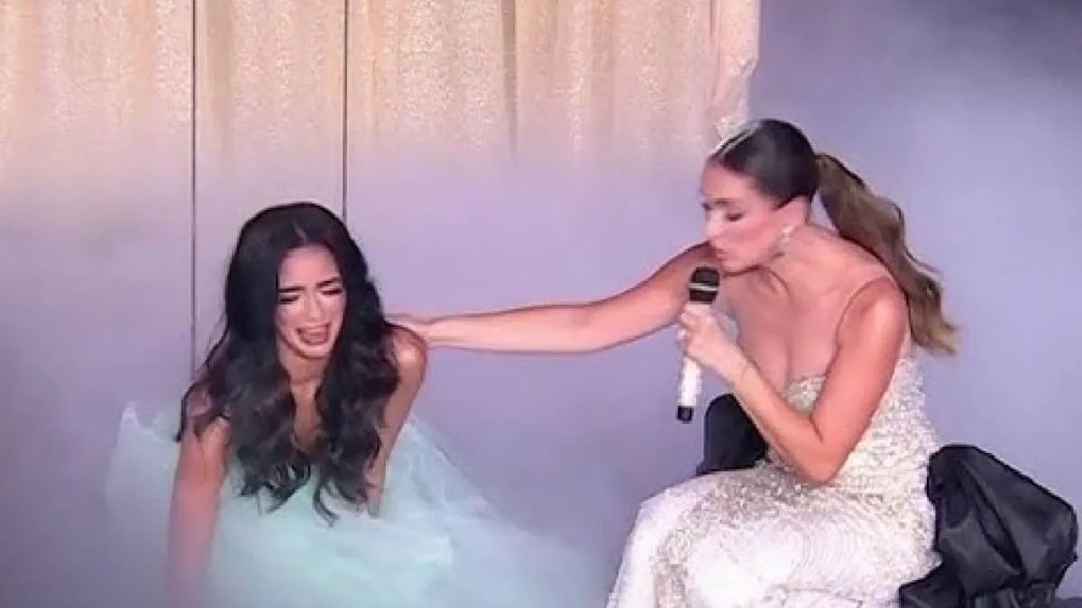 El accidente ocurrió mientras participaba en una prueba física denominada “Alcanza la corona”. / Captura de pantalla