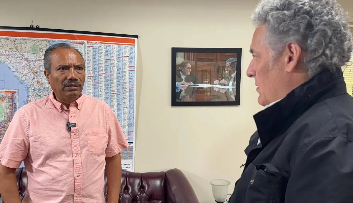 Martín González el padre de los dos jóvenes mexicanos detenidos / X: @Juansabinesg