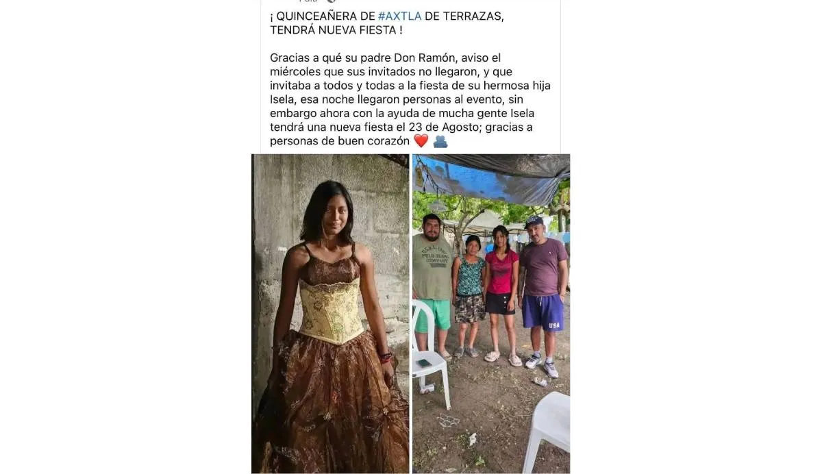 La comunidad se unió para regalarle una celebración inolvidable | RS