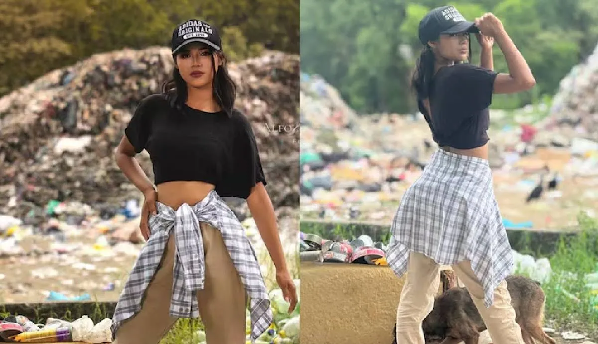 Algunas de las fotos fueron tomadas en el tiradero municipal, el lugar donde trabaja desde pequeña junto con su familia | RS