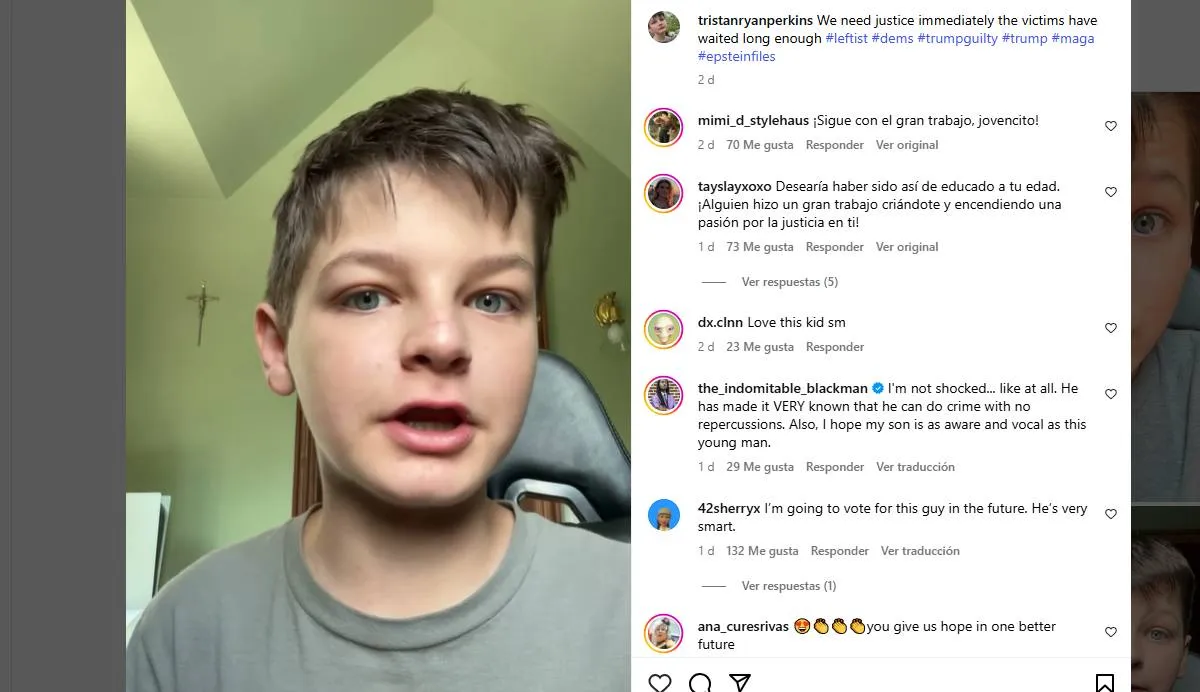 El video fue compartido por medio de su cuenta de instagram | @tristanryanperkins