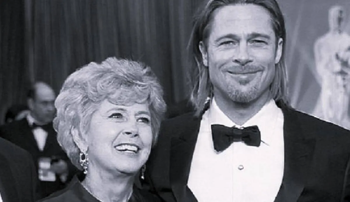 Brad Pitt y su madre Jane Etta Pitt / X