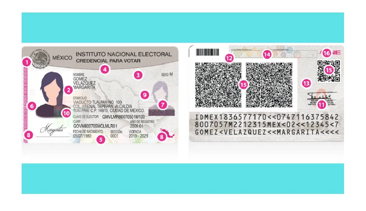 La nueva credencial para votar incorporará nuevas tecnologías y elementos de seguridad de última generación | INE