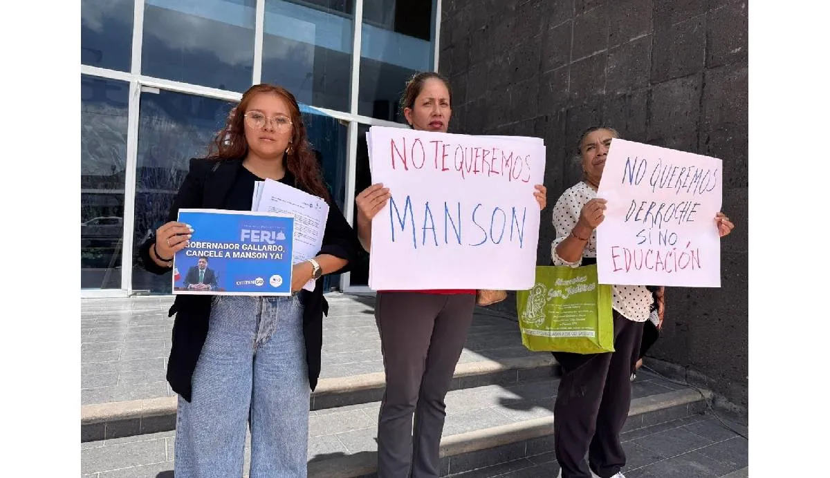 El rechazo a Marilyn Manson ha escalado desde la Iglesia hasta los sectores civiles en San Luis Potosí | FB: Unión Nacional de Padres de Familia (UNPF)