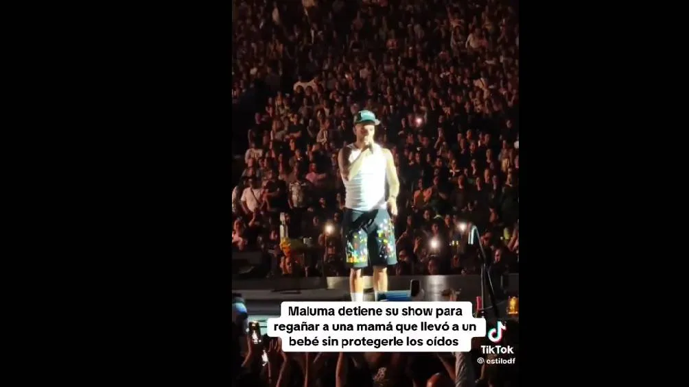 El artista, visiblemente sorprendido, cuestionó la decisión de la mujer. / Captura de pantalla