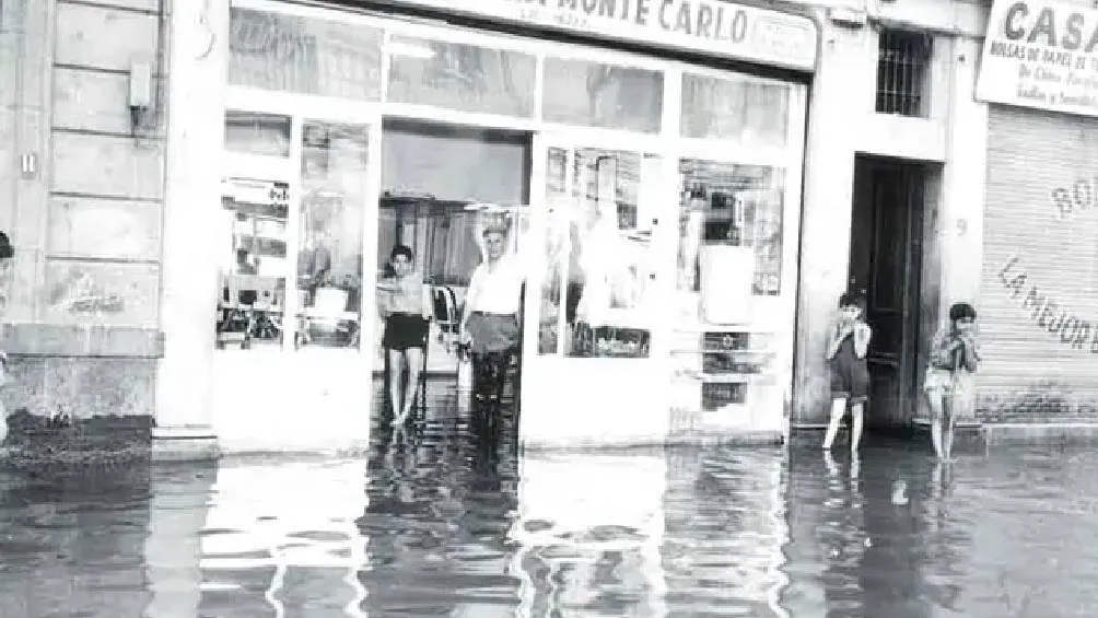 Las lluvias del domingo superan el récord histórico de 1952, cuando se habían medido 67 milímetros. / RS
