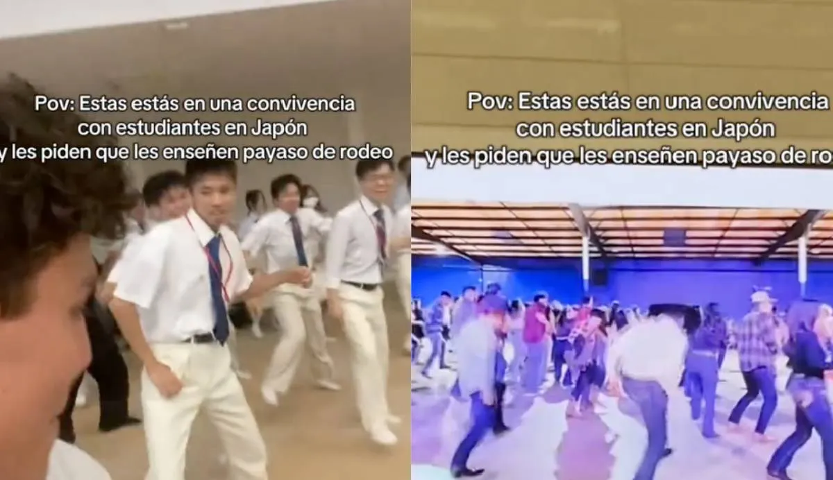 El video fue publicado en TikTok por el usuario Alan Núñez / captura de pantalla