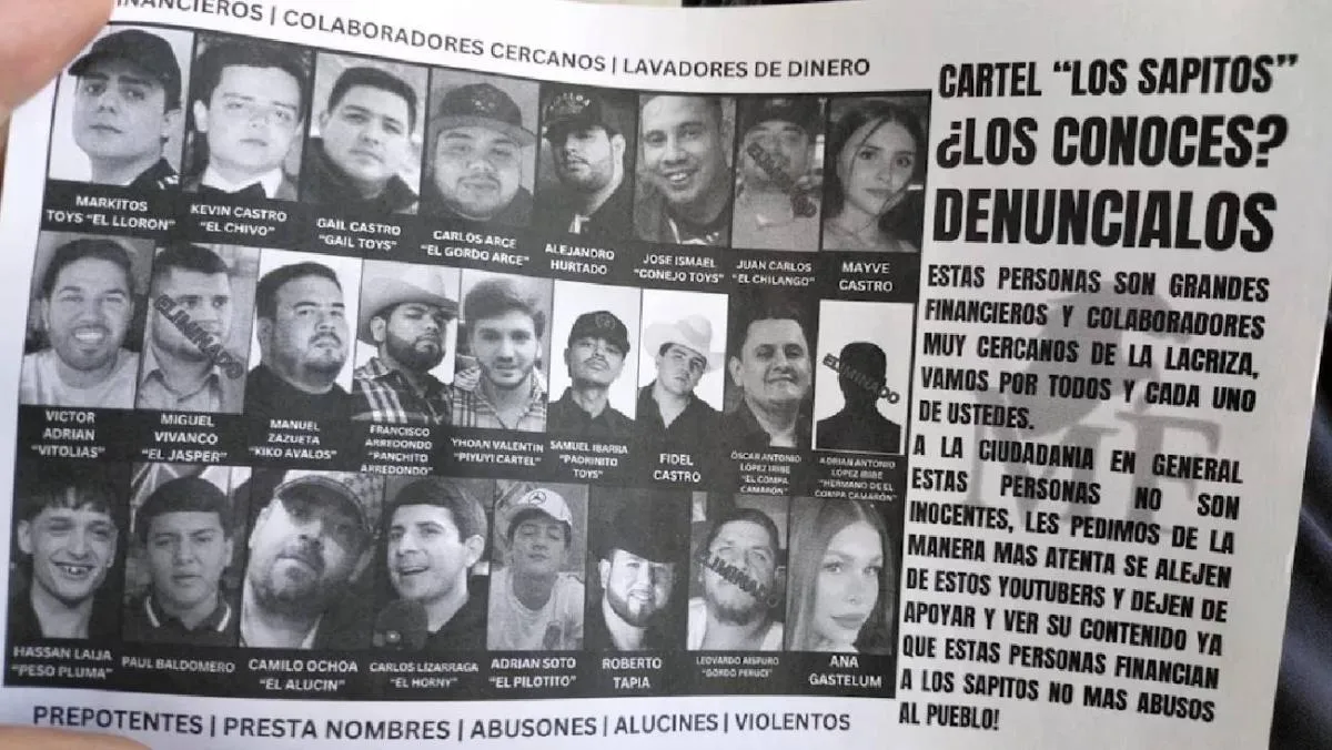 Ochoa había sido amenazado en un cartel: su nombre apareció en volantes repartidos en Culiacán, donde fue señalado como presunto colaborador de la facción de “Los Chapitos”. / RS