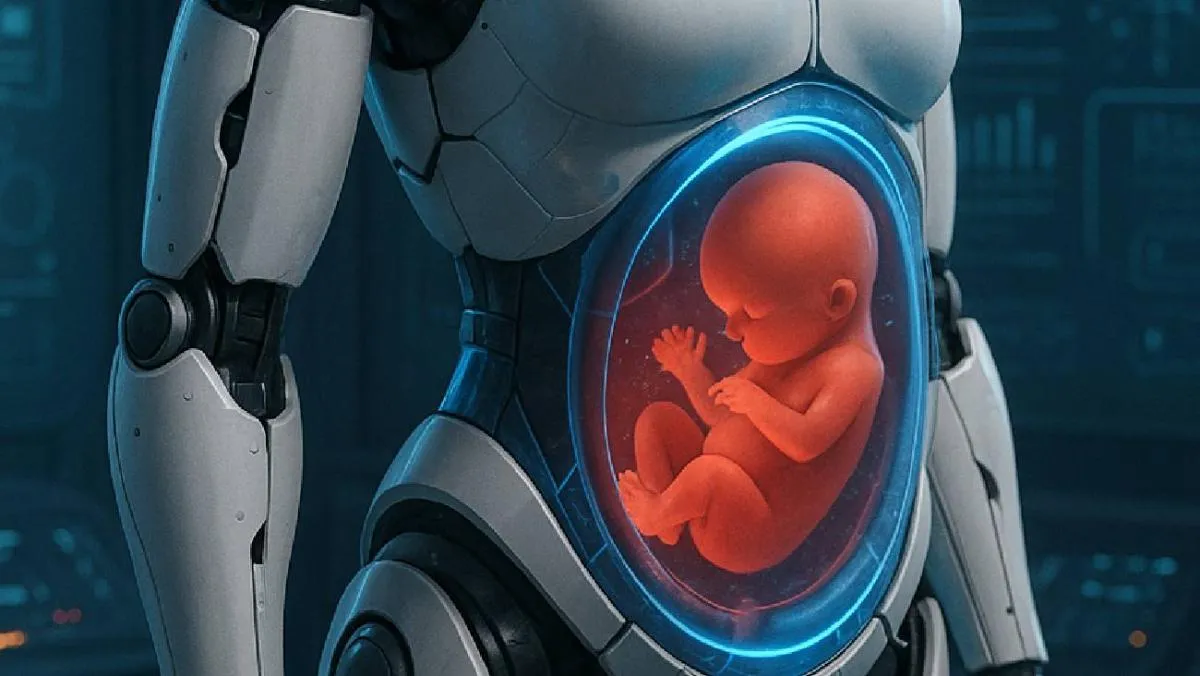 De acuerdo con el doctor Zhang Qifeng, fundador de la compañía, no se trata de una simple incubadora, sino de un humanoide de tamaño real . / ChatGPT