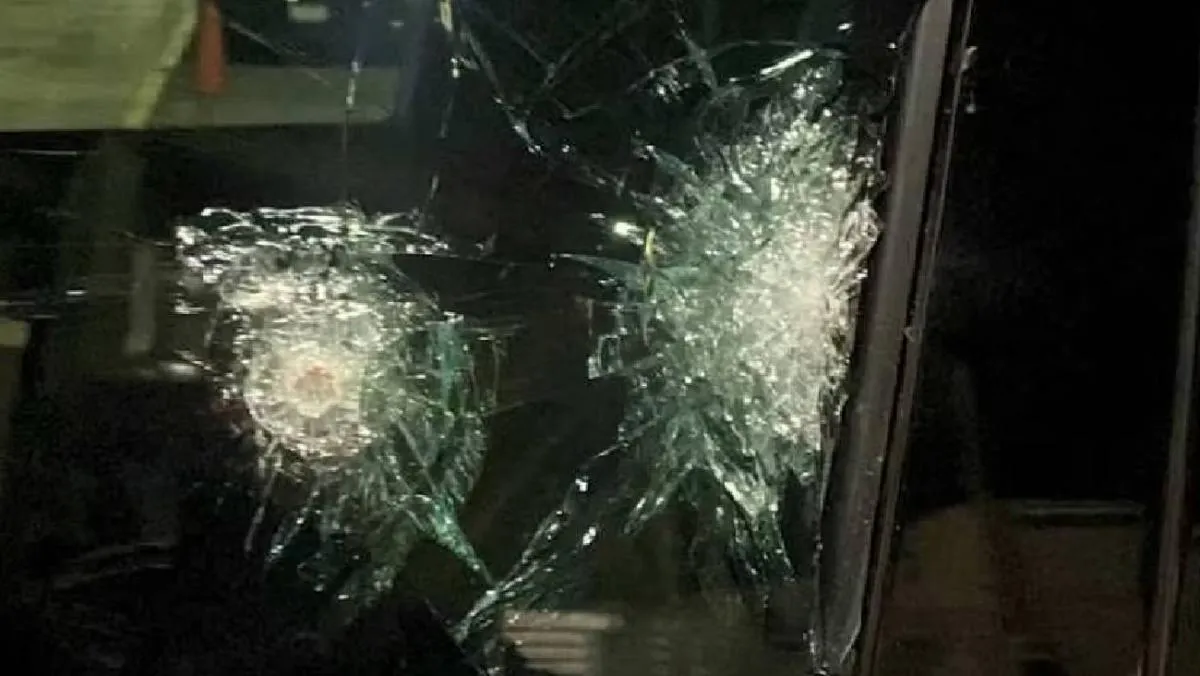 El ataque ocurrió la noche del 15 de diciembre de 2022, cuando sujetos armados dispararon contra el vehículo blindado. / RS