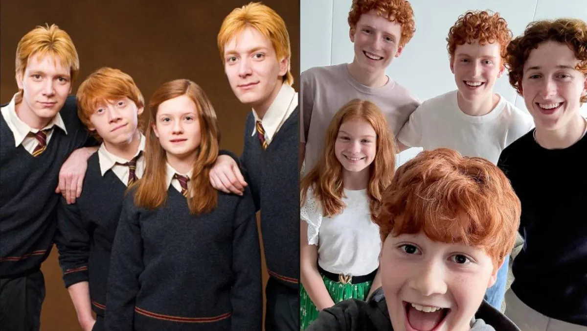 HBO Max ha compartido el primer vistazo de los hermanos Weasley / X