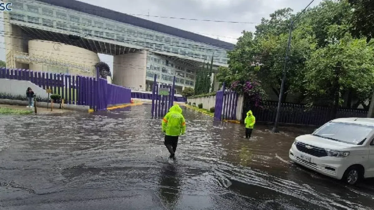 El 10 de agosto, la alcaldía Cuauhtémoc registró 84 mm de precipitación en menos de 24 horas. / SSC