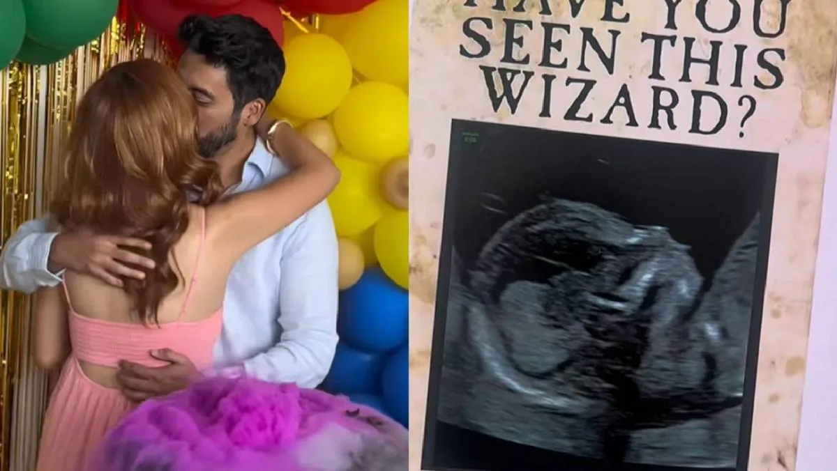 El instante más esperado llegó cuando Daniela y su pareja se colocaron frente a un caldero humeante | Captura de pantalla