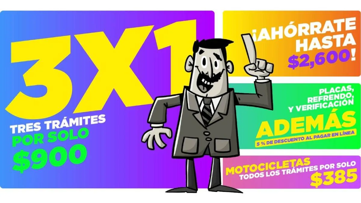 El programa aplica durante todo el año, pero el cambio de placas debe realizarse conforme a la terminación de la lámina. / Gobierno Jalisco