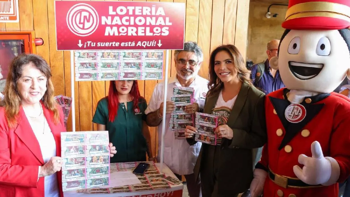 La directora general de Lotería Nacional, Olivia Salomón, detalló la estructura y los premios del sorteo “México con M de Migrante”/Lotería Nacional