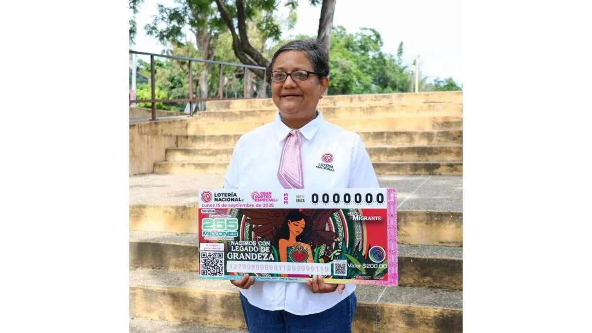 Cada boleto denominado “cachito” tiene un costo de 200 pesos/Lotería Nacional