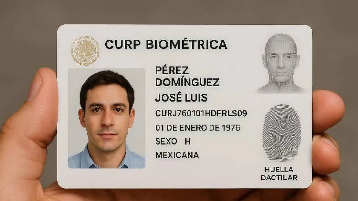 La CURP biométrica incorporará datos adicionales que permitirán reforzar la seguridad en la identidad/ChatGPT