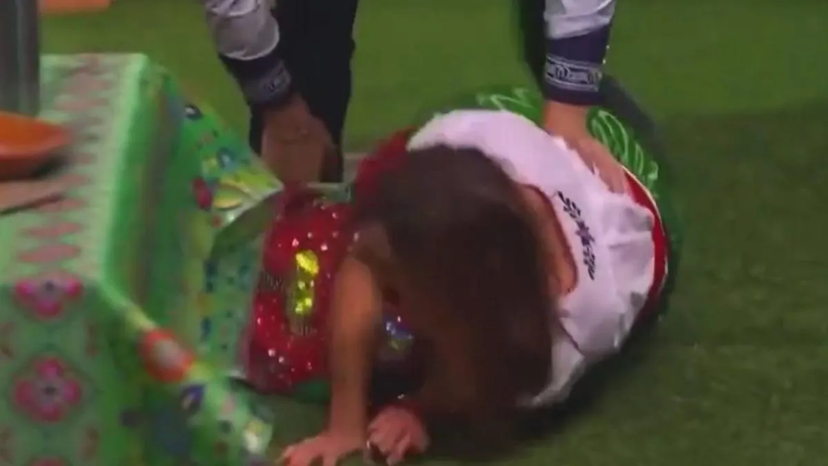 La situación se presentó durante la fiesta mexicana/Captura de pantalla