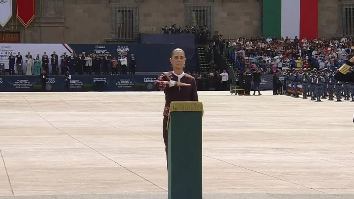 La presidenta Claudia Sheinbaum/Captura de pantalla