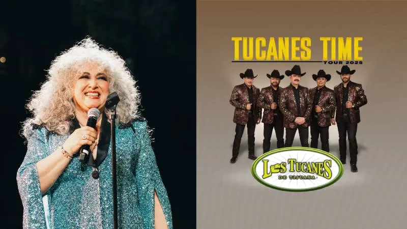 Amanda Miguel y Los Tucanes de Tijuana forman parte de la cartelera | FB: Amanda Miguel, Los Tucanes de Tijuana