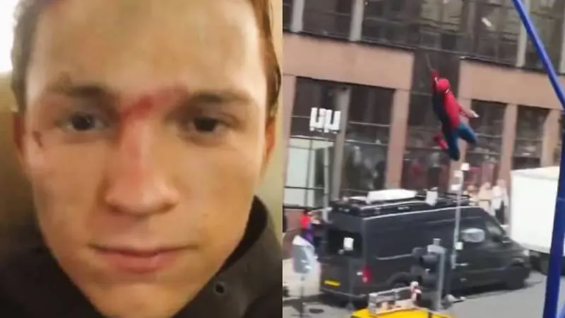 El pasado 19 de septiembre, Tom Holland sufrió un accidente durante la grabación de Spider-Man: Brand New Day. / RS