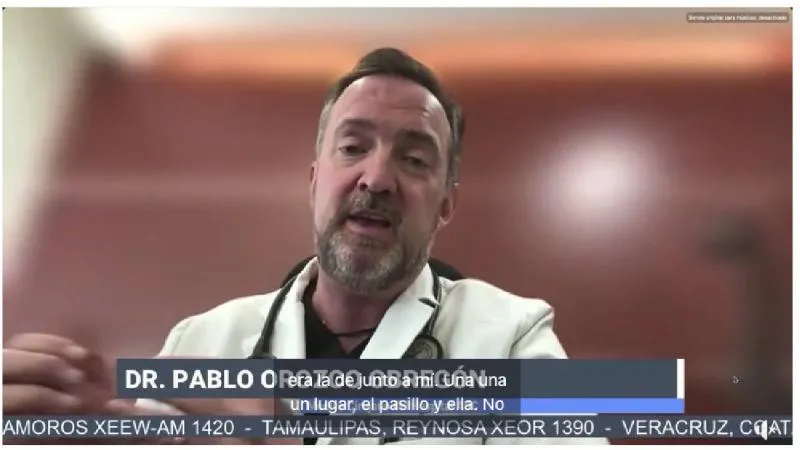 Pablo Orozco Obregón es un médico cirujano especializado en gastroenterología. / Captura de pantalla