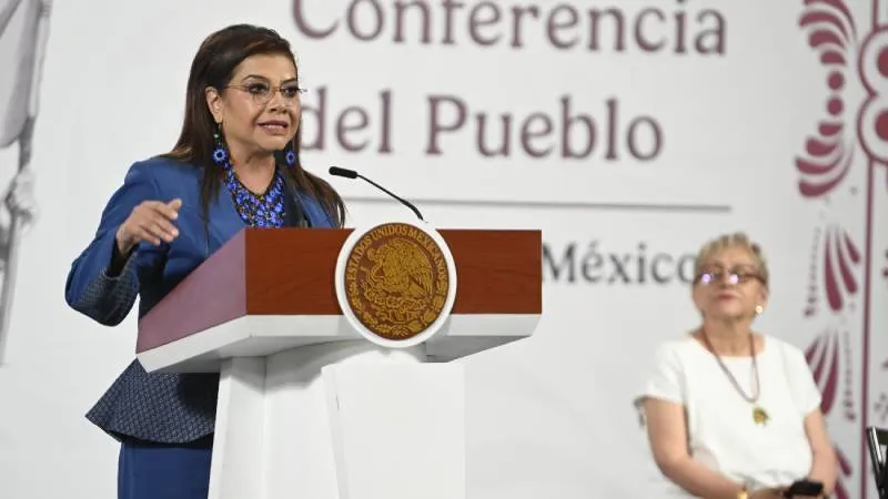 Clara Brugada señaló que las intensas precipitaciones evidenciaron la necesidad de fortalecer la infraestructura. / Gobierno de México