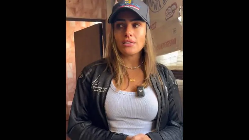 La alcaldesa Alessandra Rojo de la Vega acudió al lugar luego del operativo/X