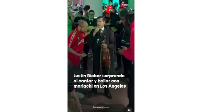 El video confirma que, incluso lejos de los escenarios, Justin Bieber sigue generando conversación mundial. / Captura de pantalla
