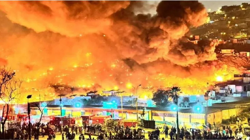 El gobierno de Perú declaró la zona en emergencia y habilitó albergues temporales para las familias afectadas.. / X