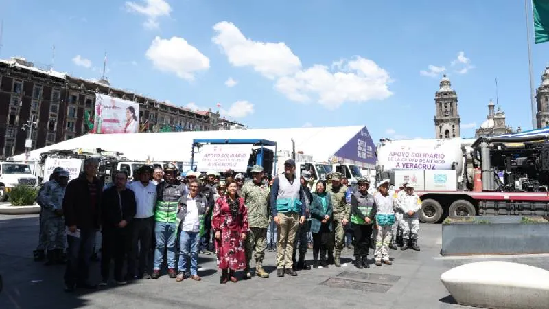 El operativo contempla al menos un punto de acopio por alcaldía. / Clara Brugada