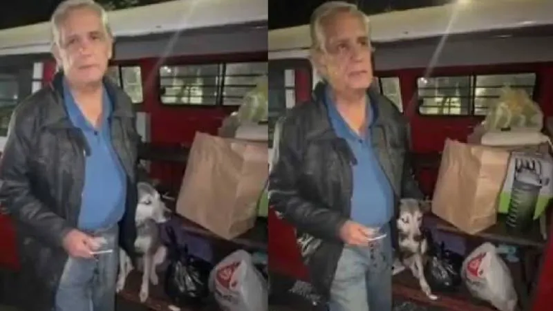 En la grabación, el actor explicaba que necesitaba apoyo para regresar a Puerto Vallarta. / RS