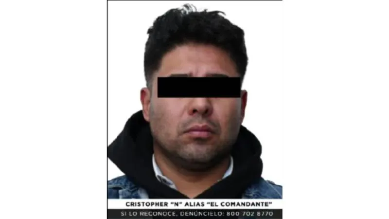 Autoridades confirmaron la detención de “El Comandante”, señalado como presunto autor intelectual del asesinato de los artistas. / Fiscalía